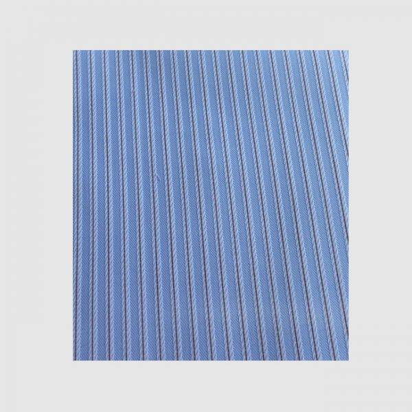 Blue with Brown Stripe