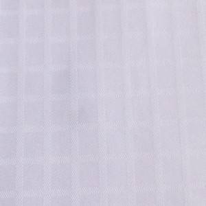 RMT 12 - 100% 2 PLY FINE COTTON ( WHITE SELF DESIGN )