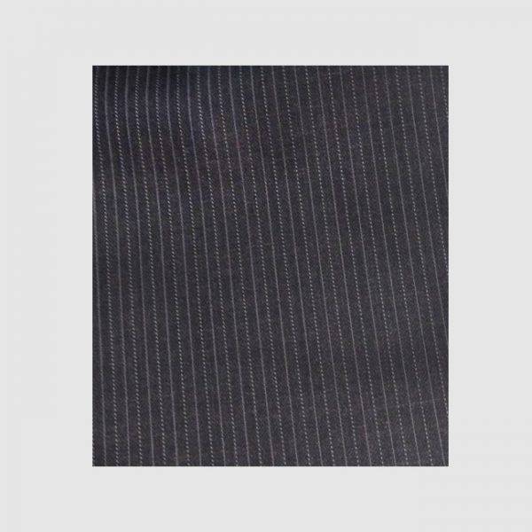 Grey with White Pin Stripes