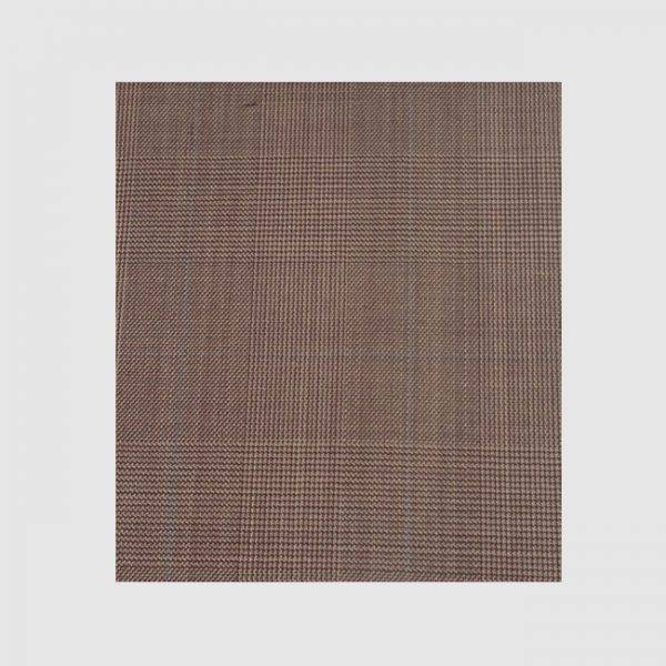 Light Brown & Blue Checks