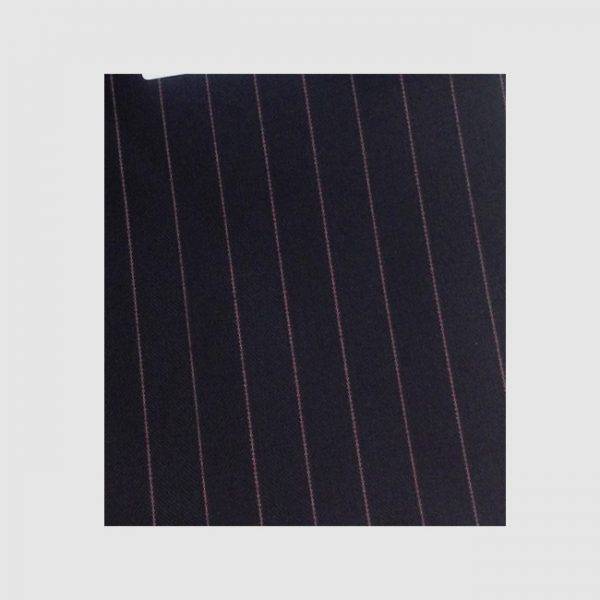 Navy Blue with Beige Stripes