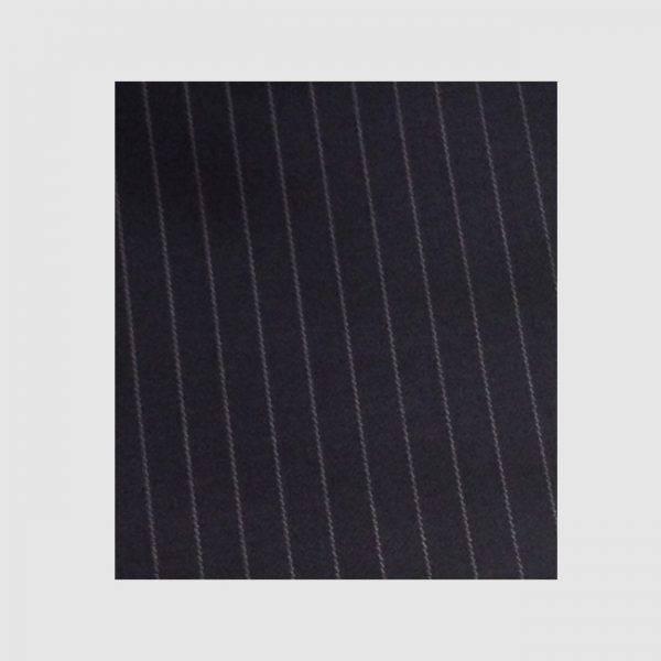 Navy Blue with Grey Stripes