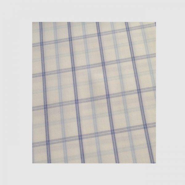 Navy Blue Big Checks