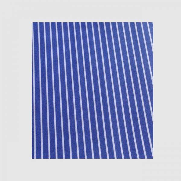 Royal Blue & White Stripes