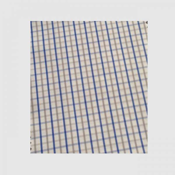 Royal Blue & Grey Checks